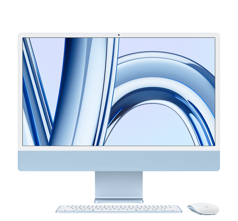 iMac 24-inch (2023) — M3 · 8GB · 256GB · Yellow