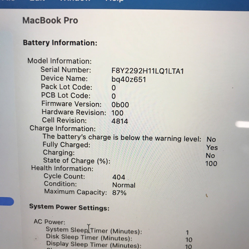 MacBook Pro (2021, 14-inch) — M1 Pro · 16GB · 512GB · Space Gray
