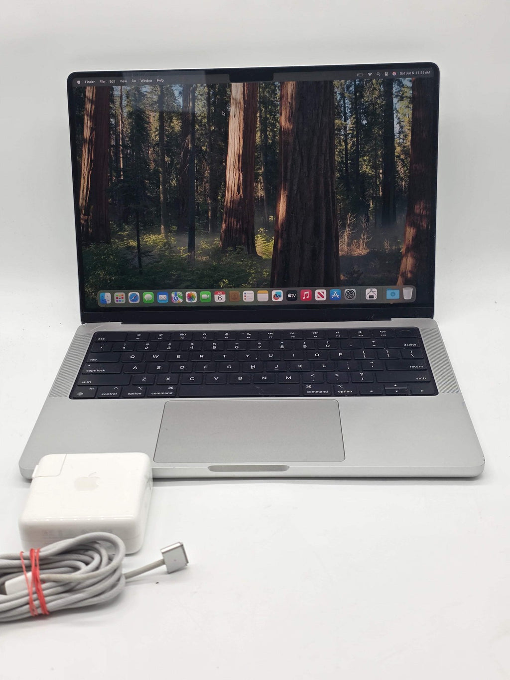 MacBook Pro (2021, 14-inch) — M1 Pro · 512GB · Silver