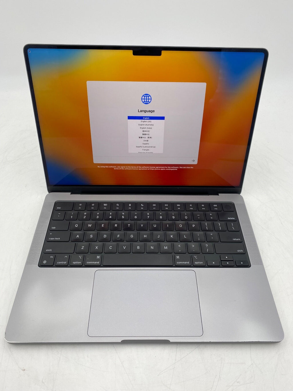 MacBook Pro (2021, 14-inch) — M1 Pro · 16GB · 512GB