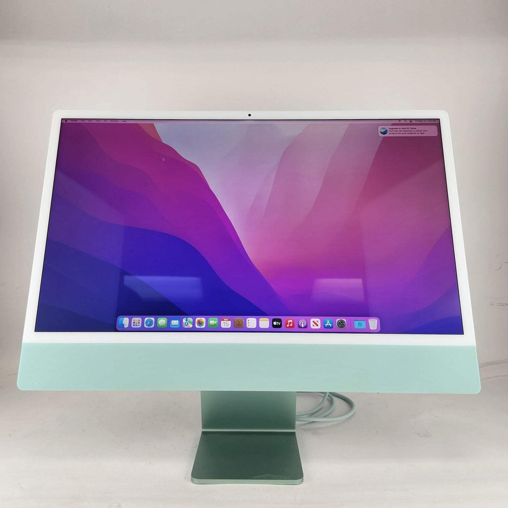 iMac 24-inch (2021) — M1 · 8GB · 256GB · Green