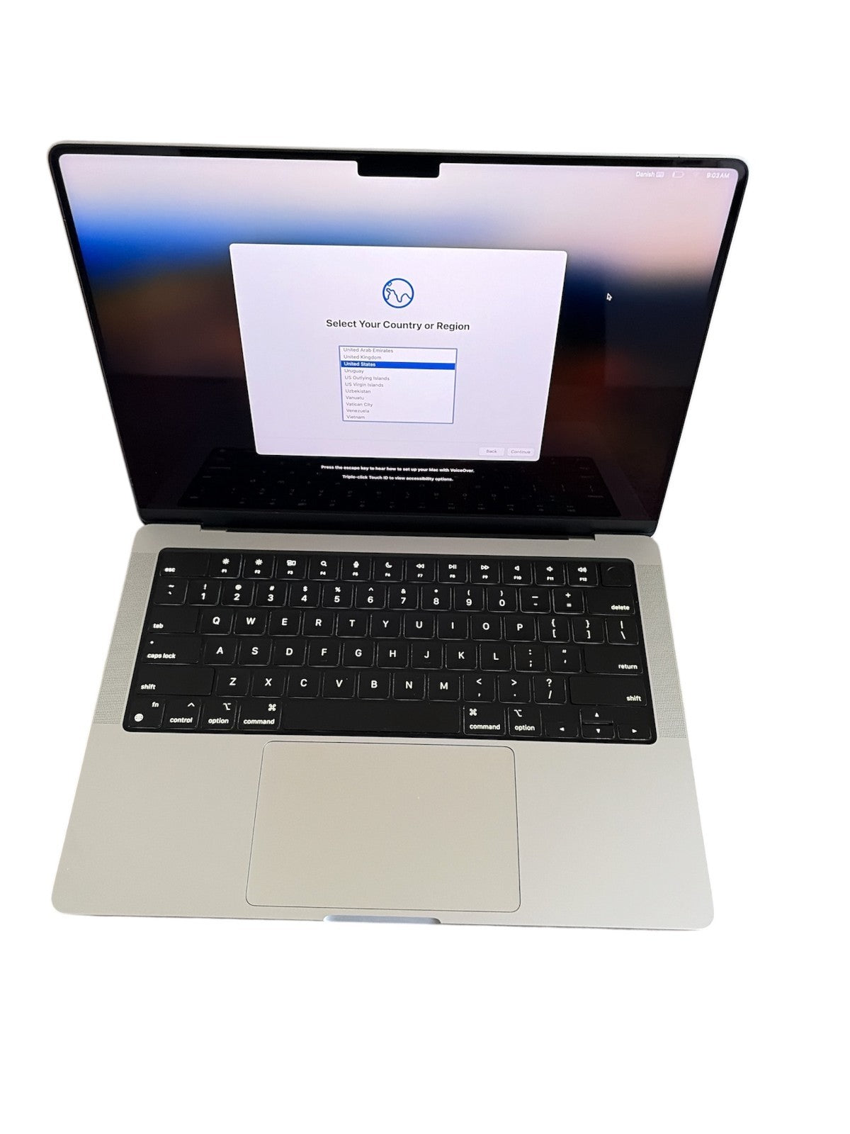 MacBook Pro (2023, 14-inch) — M2 Pro · 512GB · Silver