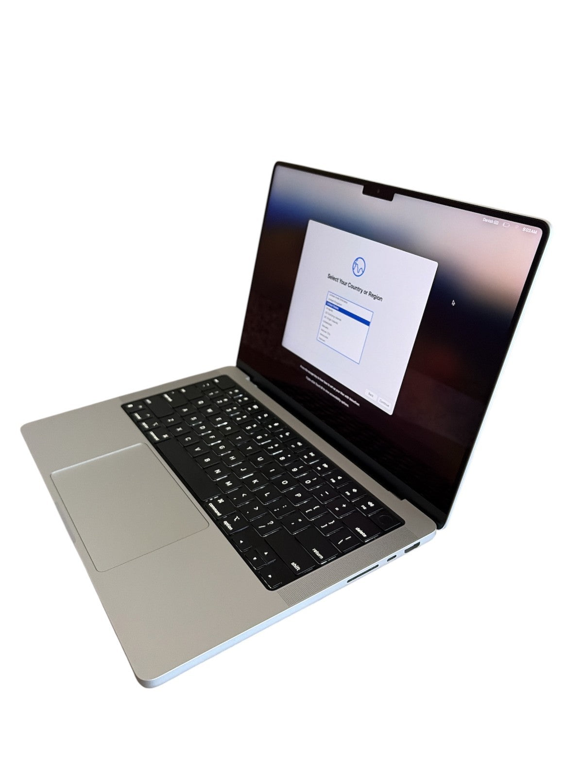 MacBook Pro (2023, 14-inch) — M2 Pro · 512GB · Silver