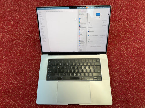 MacBook Pro (2023, 16-inch) — M2 Max · 1TB · Silver