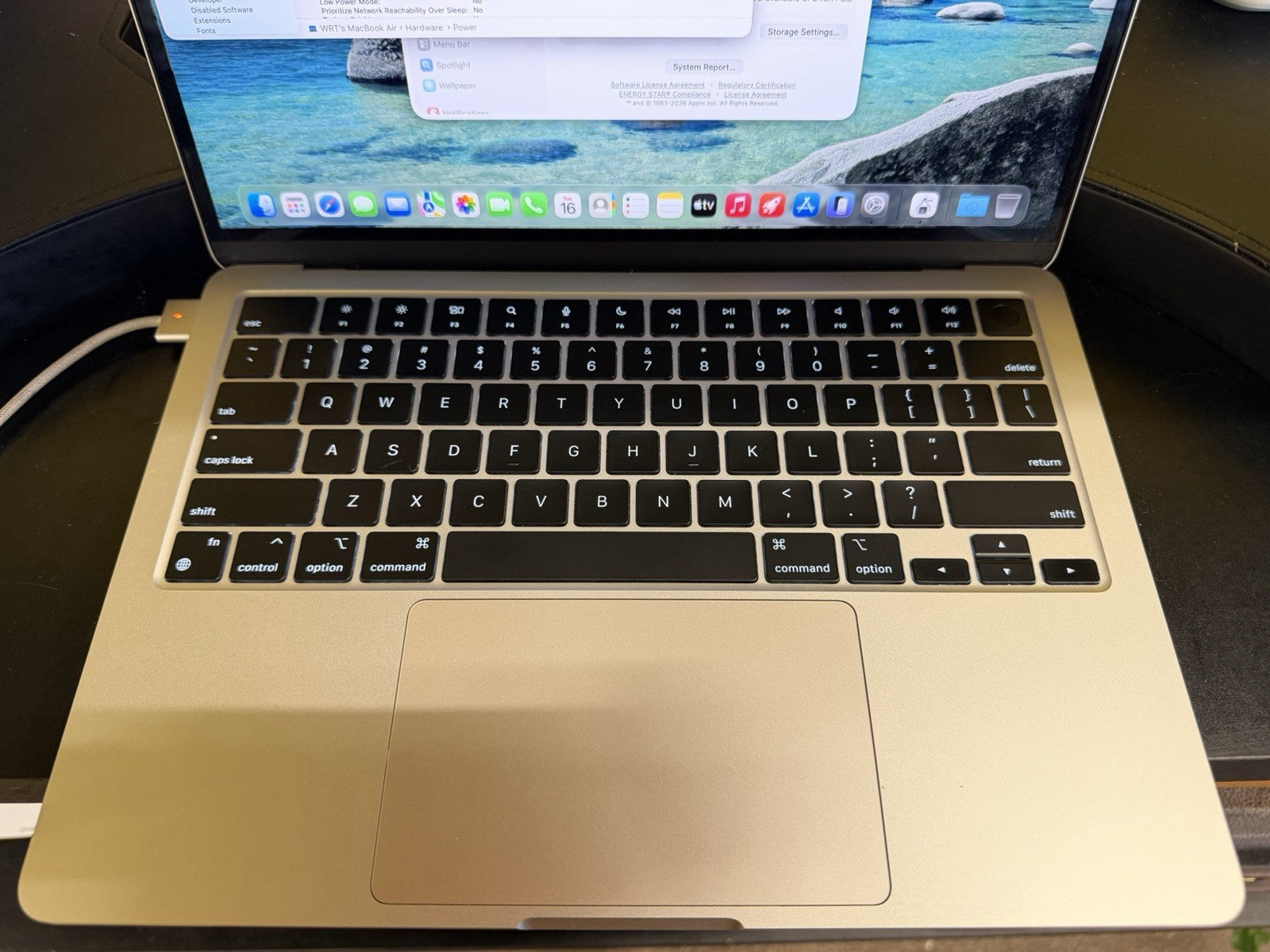 MacBook Air (2024, 13-inch) — M3 · 8GB · 256GB
