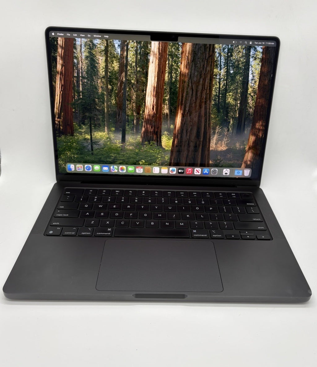 MacBook Pro (2023, 14-inch, newer) — M3 Pro · 18GB · 512GB